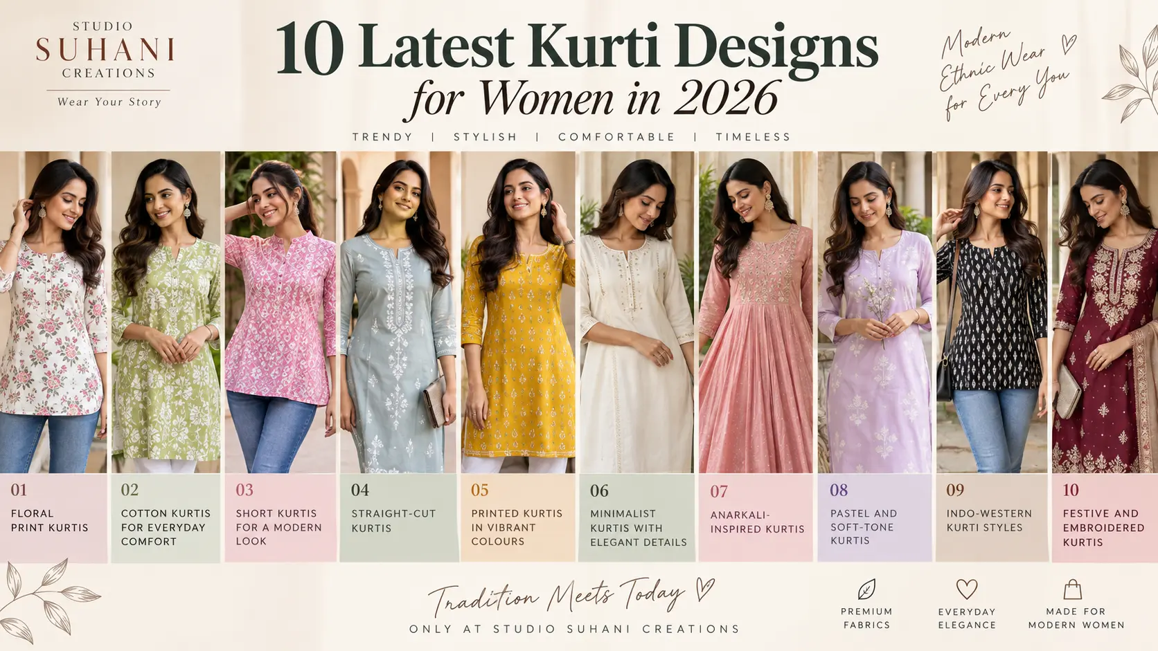 10 Latest Kurti